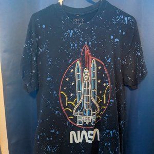 Freeze Nasa Shuttle T-Shirt Black/Blue Large
